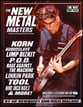 NEW METAL MASTERS BK/CD Guitar and Fretted sheet music cover